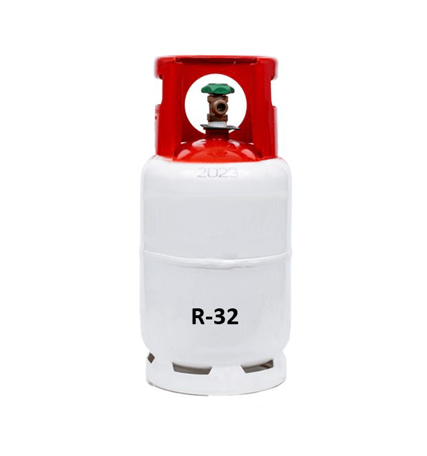 R32 Refrigerant 9kg-Gas Content 1/4 SAE RH Valve Cylinder - Evomart